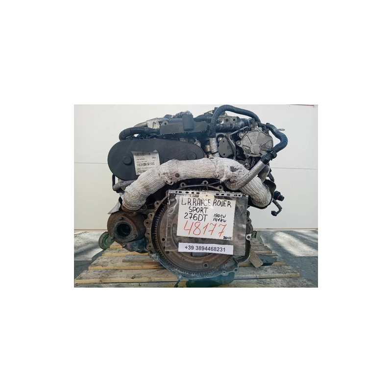 MOTORE COMPLETO LAND ROVER RANGE ROVER SPORT 276DT 190 CV 141 KW 276DT DIESEL 2720 (05-13)