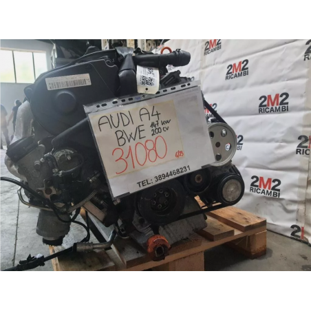 MOTORE COMPLETO AUDI A4 AVANT (8ED) BWE 200CV 147KW BWE BENZINA 20 (04-08)