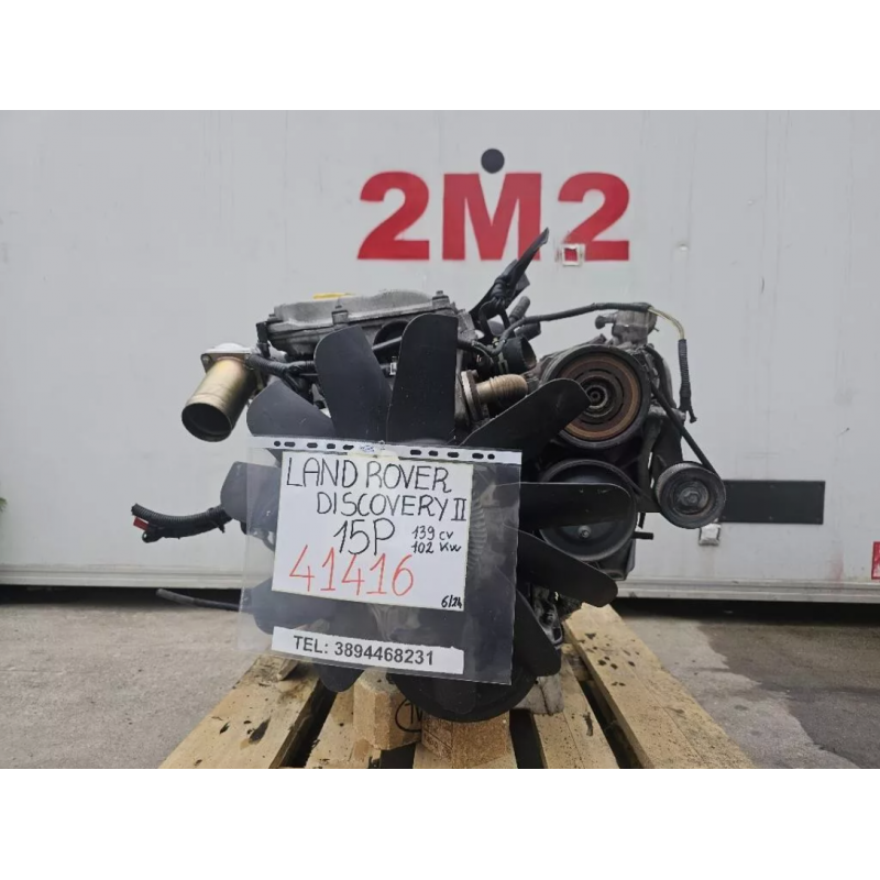 MOTORE COMPLETO LAND ROVER DISCOVERY 2° SERIE 15 P 15P DIESEL 25 (94-99)