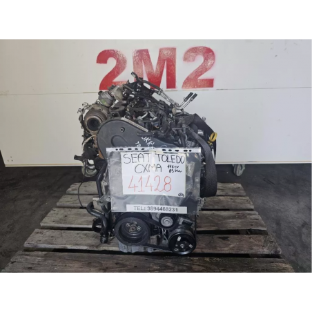 MOTORE COMPLETO SEAT TOLEDO 3° SERIE CXMA 116 CV 85 KW CXMA DIESEL 16 (99-04)
