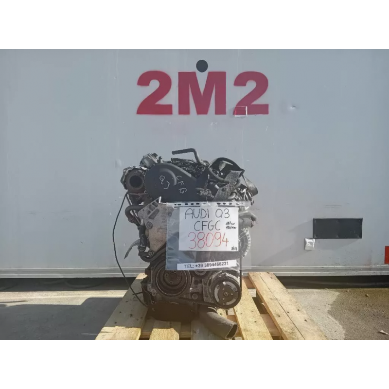 MOTORE COMPLETO AUDI Q3 SERIE (8UG) CFGC 177CV 130KW CFGC DIESEL 20 (14-)