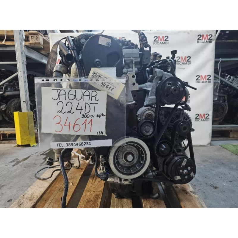 MOTORE COMPLETO JAGUAR XF SERIE 224DT 200CV/147KW 224DT DIESEL 2179 (11-15)