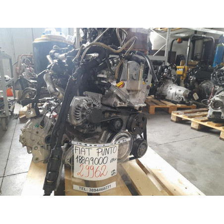 Complete engine FIAT PUNTO Sedan 5P 188A9000 with 69 HP (51 kW) diesel OE Code: 188A9000 69CV 51KW.