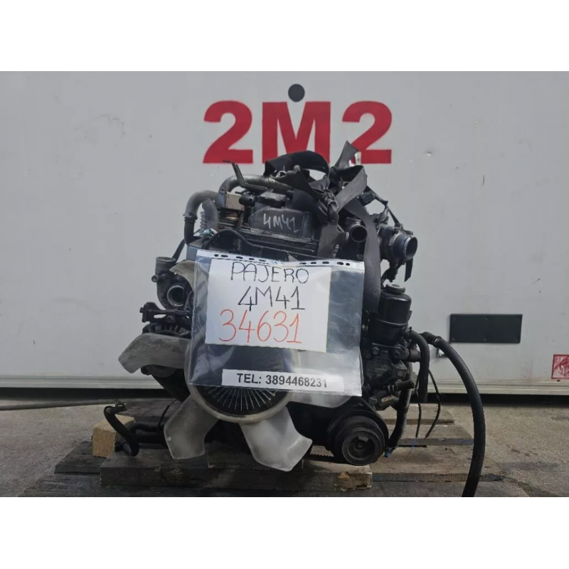 MOTORE SEMICOMPLETO MITSUBISHI PAJERO 3° SERIE 4M41 160CV 118KW 4M41 DIESEL 32 (98-00)