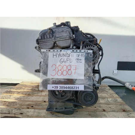 MOTORE COMPLETO HYUNDAI IX35 1° SERIE G4FD 135CV 99KW G4FD BENZINA 1591 (10-)