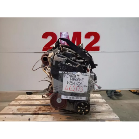 MOTORE SEMICOMPLETO RENAULT MEGANE SERIE K9K 656 110 CV 81 KW K9K656 DIESEL 1461 (15-)