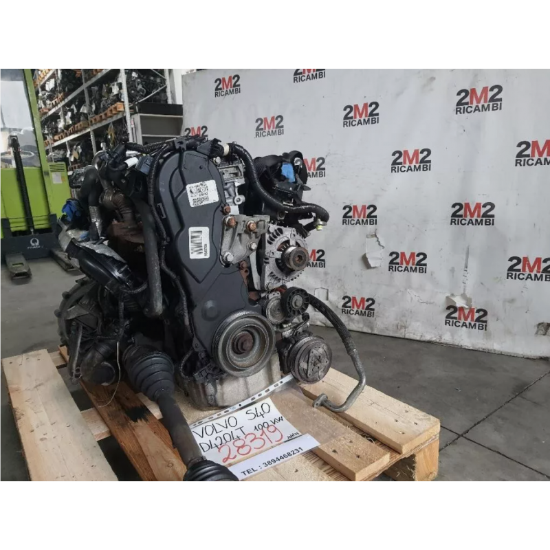 Complete Engine VOLVO S40 2nd Series D4204T 100KW 135HP D4204T Diesel 1998 (03-13)
