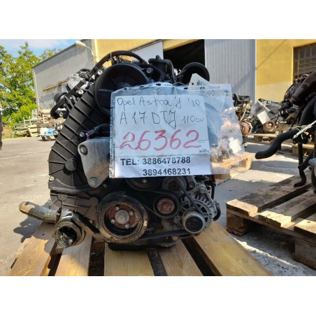 MOTORE COMPLETO OPEL Astra J A17DTJ 110 CV 81 KW A17DTJ diesel 1686 (09 1704960
