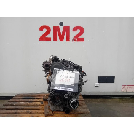 MOTORE COMPLETO AUDI TT SERIE (8J3) CBBB 170 CV CBBB DIESEL 1968 (06-14)