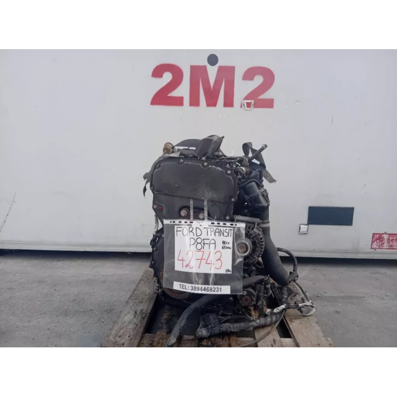 Complete Engine FORD TRANSIT SERIES P8FA 86 HP 63 KW P8FA/B DIESEL 2.2 (06-14)