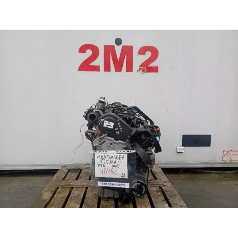 MOTORE COMPLETO VOLKSWAGEN TIGUAN 2° SERIE CFFB 140 CV CFFB DIESEL 1968 (11-15)