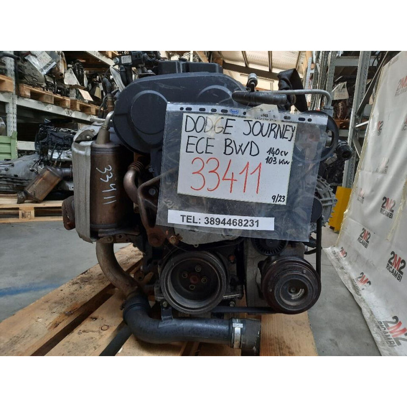 MOTORE COMPLETO DODGE Journey 1° Serie ECE BWD 140CV 103KW ECE (BWD) die 1703275