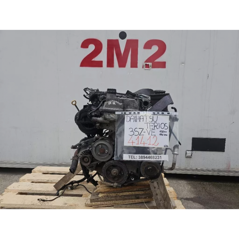 MOTORE COMPLETO DAIHATSU TERIOS 2° SERIE 3SZ-VE 150 CV 110 KW 3SZVE BENZINA 1495 (06-)
