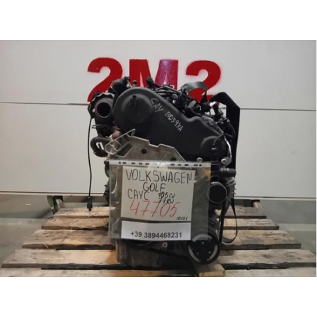 MOTORE COMPLETO VOLKSWAGEN GOLF 6 VI VARIANT CAYC 105 CV 77KW CAYC DIESEL 1598 (08-12)