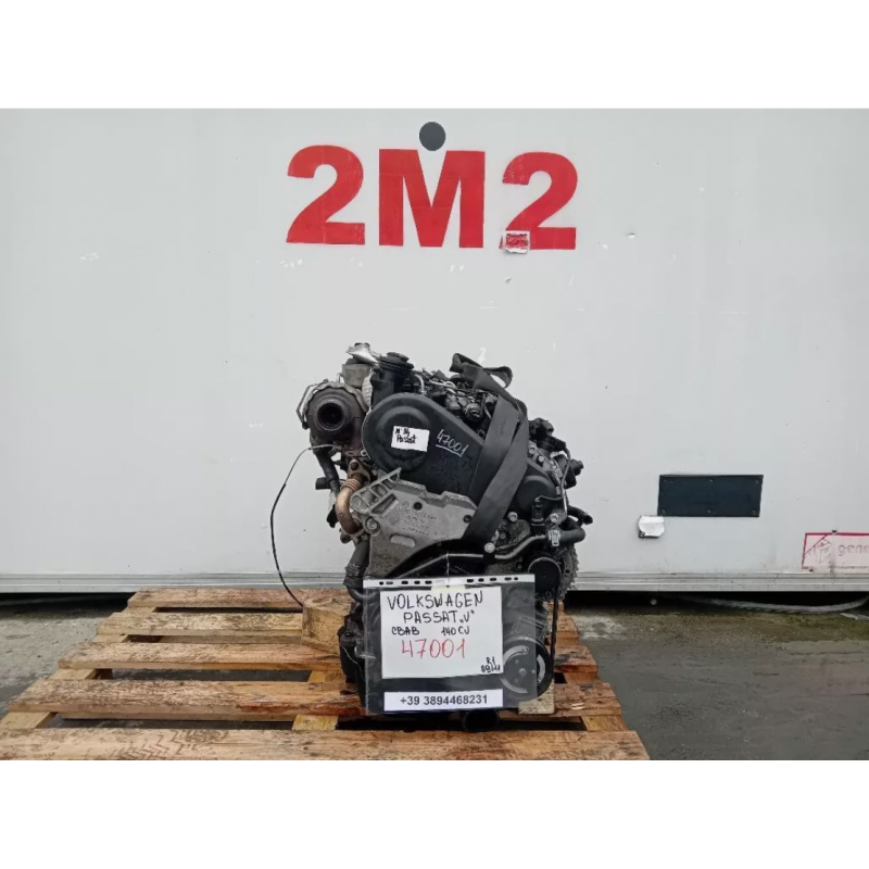 MOTORE COMPLETO VOLKSWAGEN PASSAT BERLINA 5° SERIE CBAB 140 CV CBAB DIESEL 1968 (10-15)