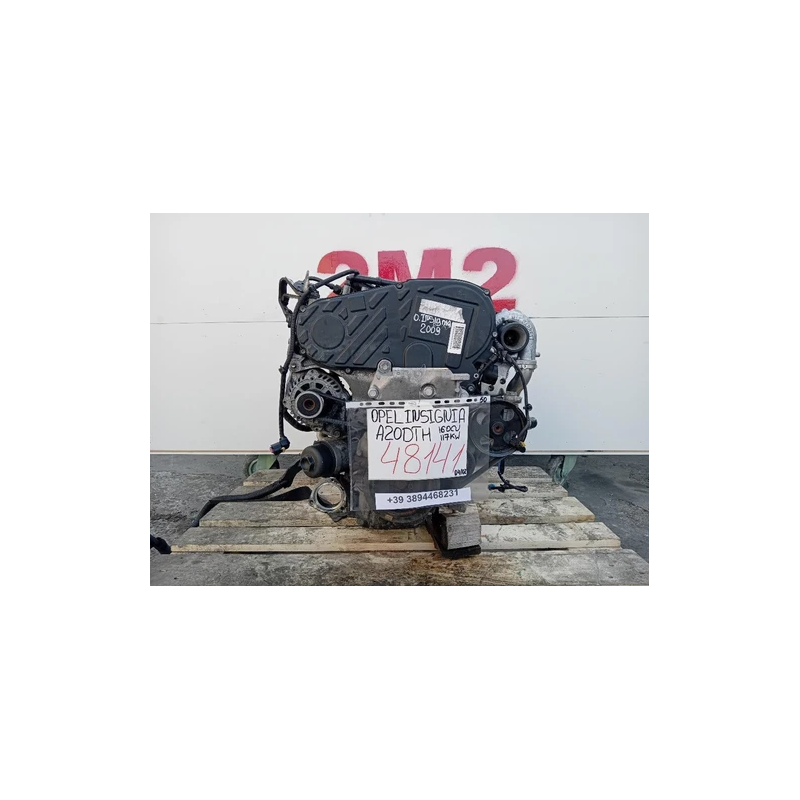 Complete Engine OPEL INSIGNIA SEDAN A20DTH 160 HP 117 KW A20DTH DIESEL 1956 (08-17)