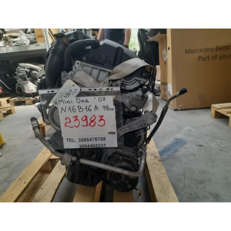 MOTORE COMPLETO MINI ONE 1° SERIE N16B16A 98 CV 72 KW N16B16A BENZINA 1598 (00-06)
