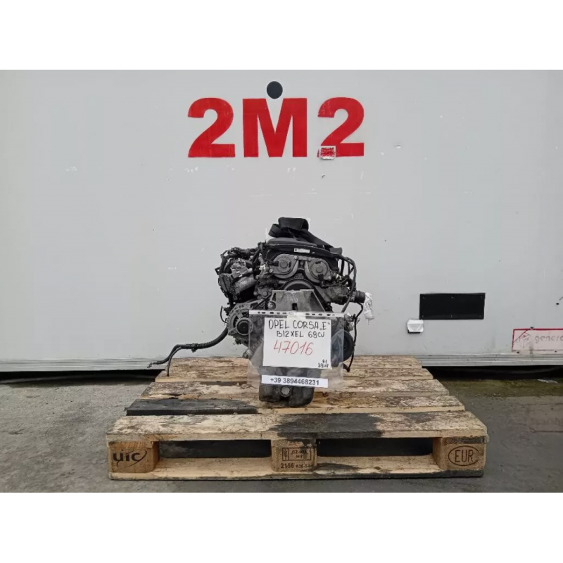 MOTORE COMPLETO OPEL CORSA E 3° SERIE B12XEL 69 CV 51 KW B12XEL BENZINA 1229 (15-)