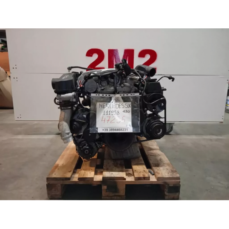 MOTORE COMPLETO MERCEDES SLK SERIE (W170) 111958 163CV 111958 BENZINA 1999 (96-04)