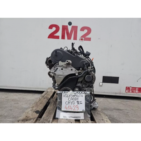 MOTORE COMPLETO VOLKSWAGEN CADDY 3° SERIE CAYD 102 CV 75 KW CAYD DIESEL 1598 (04-10)