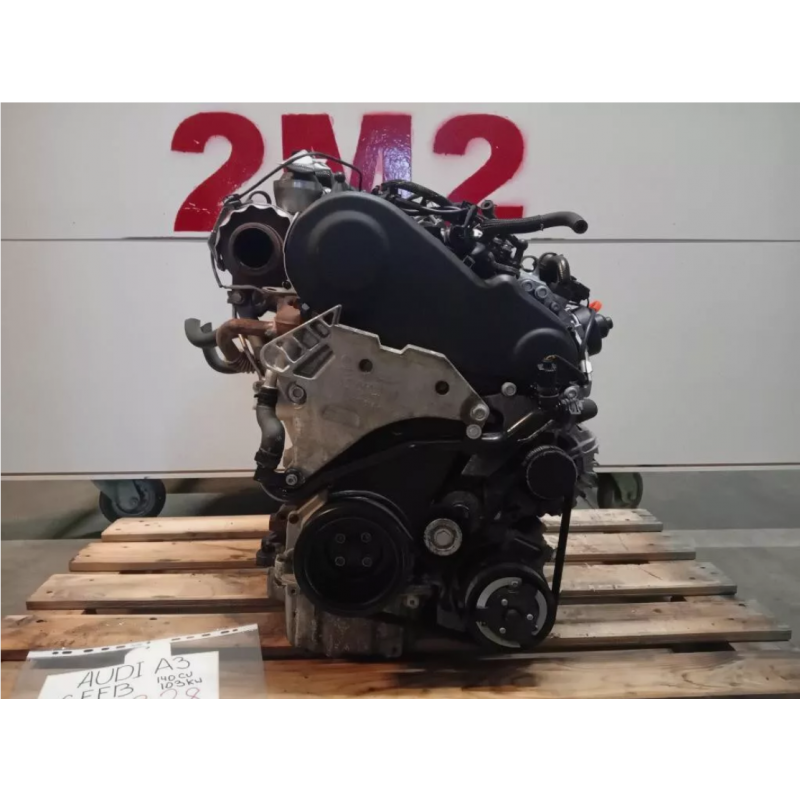 MOTORE COMPLETO AUDI A3 SPORTBACK SERIE (8PA) 140 CV 103 KW CFFB DIESEL 1968 (04-08)