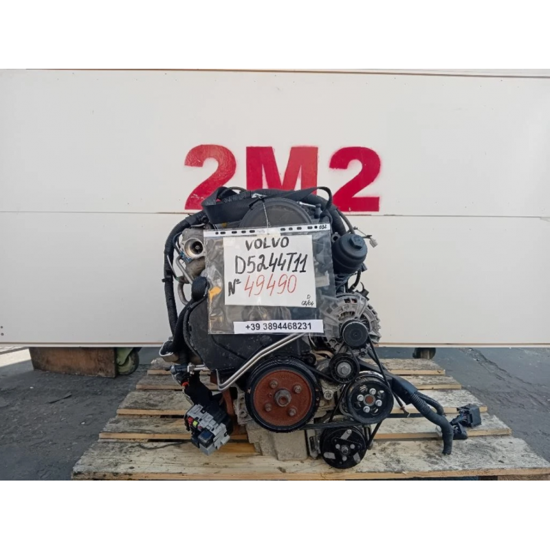 MOTORE COMPLETO VOLVO V70 3° SERIE D5244T11 215 CC 160 KW D5244T11 DIESEL 2400 (07-16)