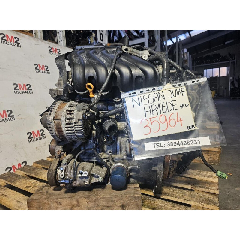 MOTORE COMPLETO NISSAN Juke 1° Serie HR16DE 117 CV HR16DE benzina 1598 ( 1704640