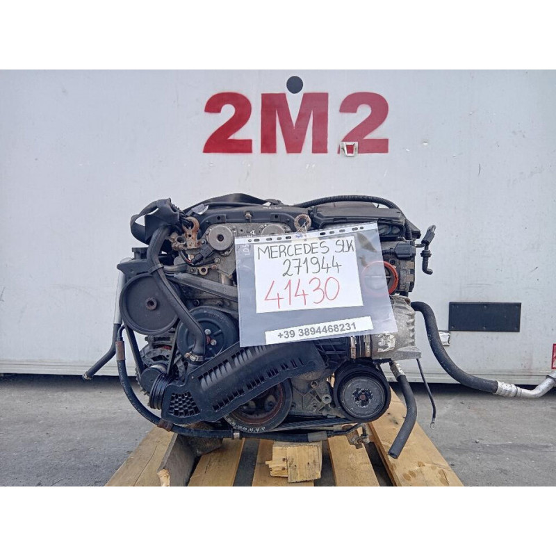 MOTORE COMPLETO MERCEDES SLK W171 2° Serie 271944 163 CV 120 KW A2710100800 271