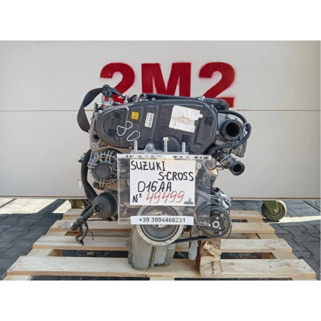 MOTORE COMPLETO SUZUKI SX4 SERIE S-CROSS D16AA 120 CV 89 KW D16AA DIESEL 1598 (13-)