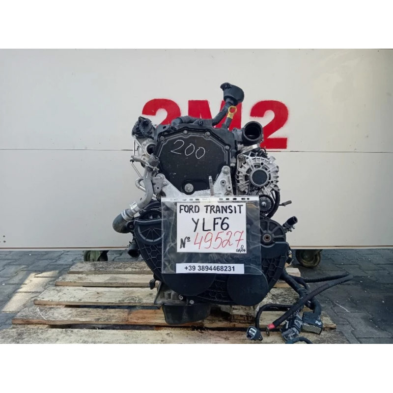 MOTORE COMPLETO FORD TRANSIT SERIE CUSTOM YLF6 105 CV 78 KW YLFS/6 DIESEL 1995 (12-)