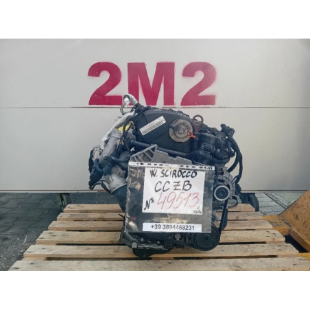 MOTORE COMPLETO VOLKSWAGEN SCIROCCO SERIE (137) CCZB 211 CV 157 KW CCZB BENZINA 1984 (08-14)