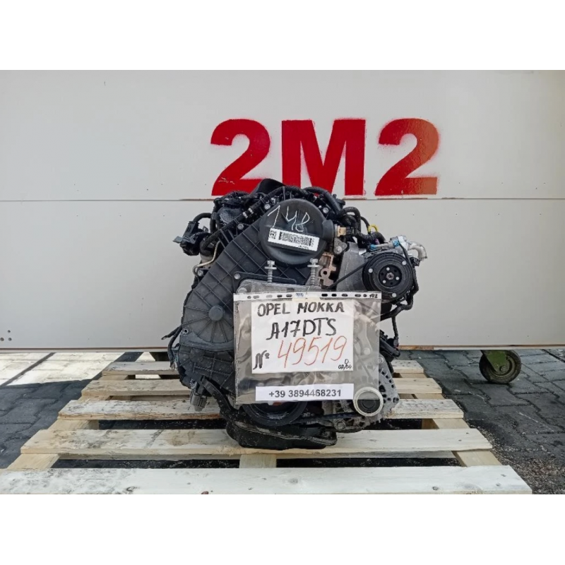MOTORE COMPLETO OPEL MOKKA 1° SERIE A17DTS 131 CV 97 KW A17DTS DIESEL 1686 (12-)