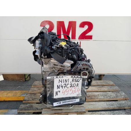 MOTORE COMPLETO MINI COUNTRYMAN 1° SERIE N47C20A 143 CV 106 KW N47C20A DIESEL 1995 (10-)