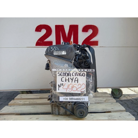COMPLETE ENGINE SKODA CITIGO 1st SERIES CHYA 60 HP 44 kW CHYA GASOLINE 999 (11–)