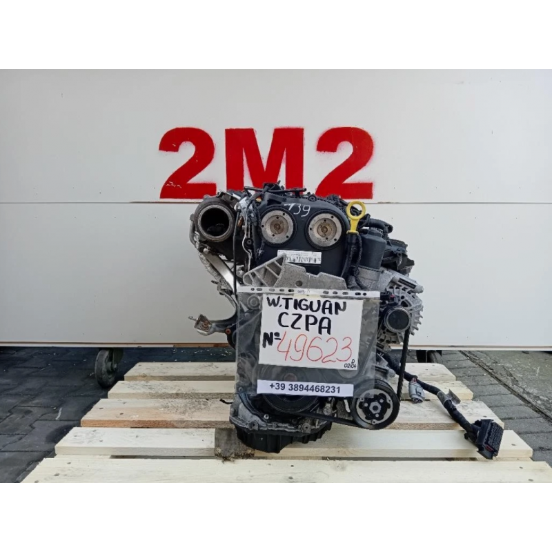 MOTORE COMPLETO VOLKSWAGEN TIGUAN 2° SERIE CZPA 179 CV 133 KW CZPA BENZINA 1984 (11-15)