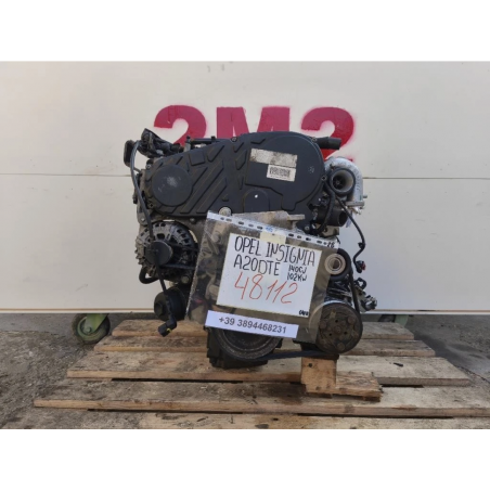 MOTORE COMPLETO OPEL INSIGNIA BERLINA A20DTE 140 CV 102KW A20DTE DIESEL 1956 (08-17)
