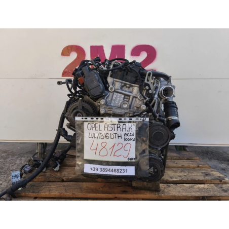 MOTORE COMPLETO OPEL ASTRA BERLINA (K) LVL/B16DTH 136 CV 100 KW B16DTH (LVL) DIESEL 1598 (15-)
