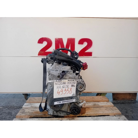 Complete Engine NISSAN MICRA 7th SERIES HR12DE 80 HP 59 kW HR12DE GASOLINE 1198 (10-16)