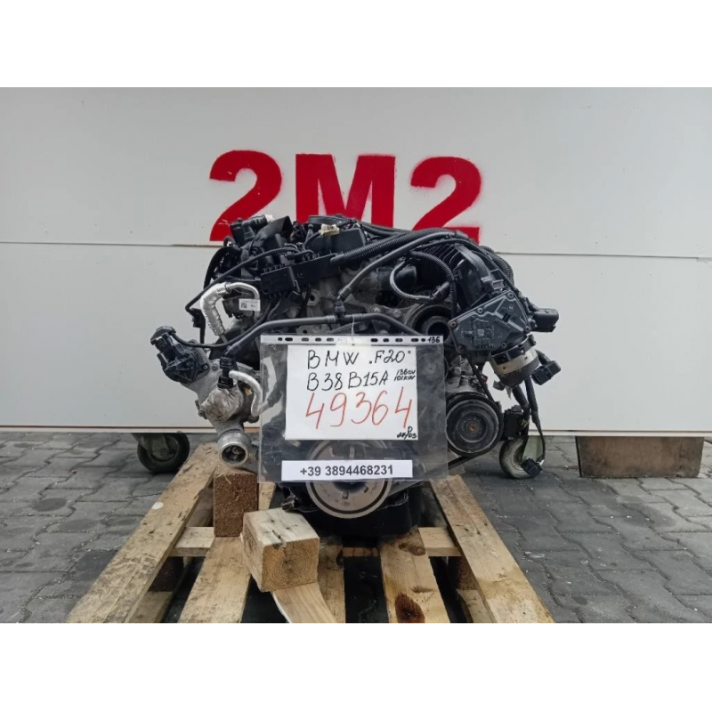 MOTORE COMPLETO BMW SERIE 1 F20 B38B15A 136 CV 101 KW B38B15A BENZINA 1499 (11-19)