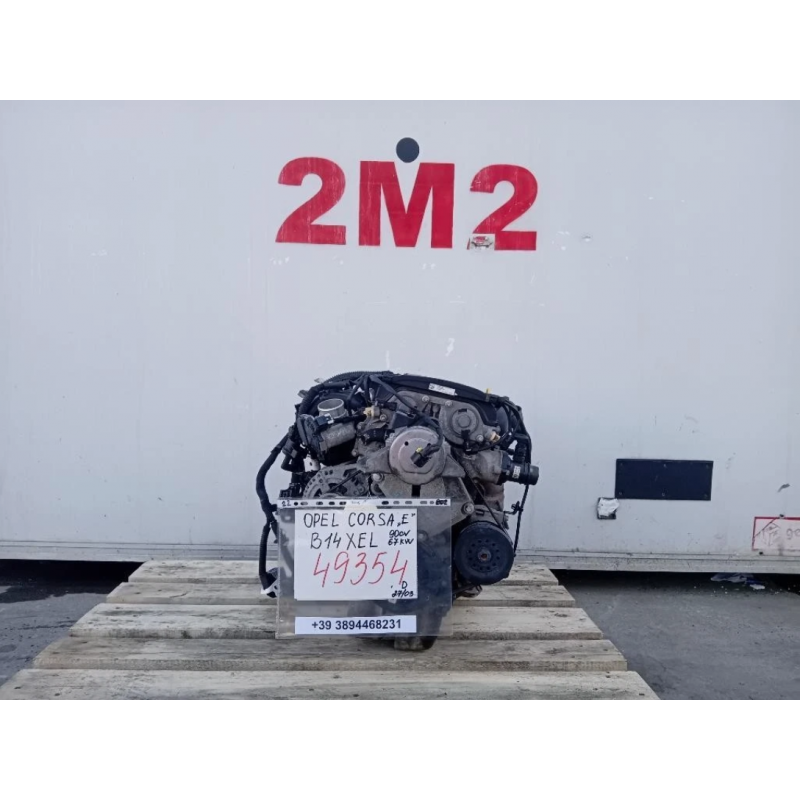 Complete Engine OPEL CORSA E 3rd SERIES B14XEL 90 HP 67 kW B14XEL GASOLINE 1398 (15–)